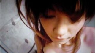 Tall hottie have sex with 2 short guys (2) porn video