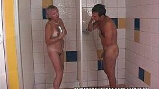 Shower Sex With Horny Old Slut porn video